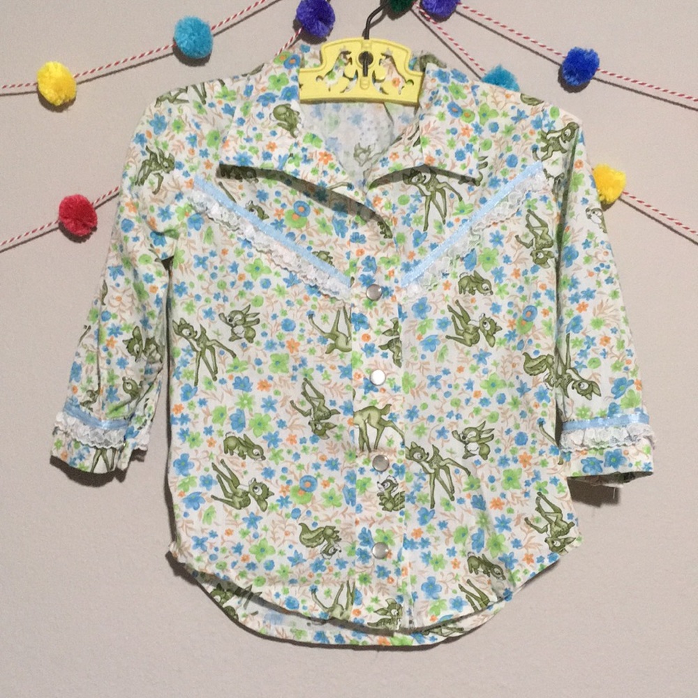 Vintage Bambi western shirt!